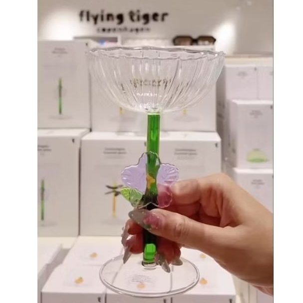(หมดแล้วหมดเลย collectionนี้)แก้วน้ำน่ารัก ลายต่างๆ Flying Tiger จาก Copenhagen
