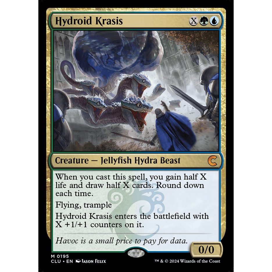 Ravnica: Clue Edition - [CLU] - (M) - [Hydroid Krasis] - [2024]
