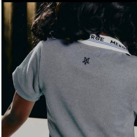 ✨ส่งต่อ ✨เสื้อ Merge รุ่น Dear Polo Top สี Navy ไซส์ XL จาก Merge.official