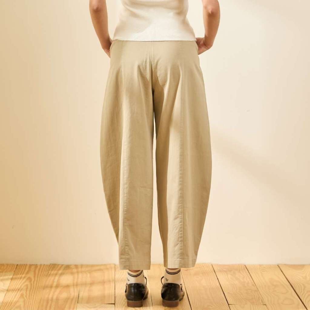 avocado – Essence Trousers กางเกงทรงบาเรล เนื้อผ้า Cotton 100% I มีไซส์ S-XL ราคา ถูกที่สุด ดีลบีเคเค แกลเลอรีภาพที่ 6