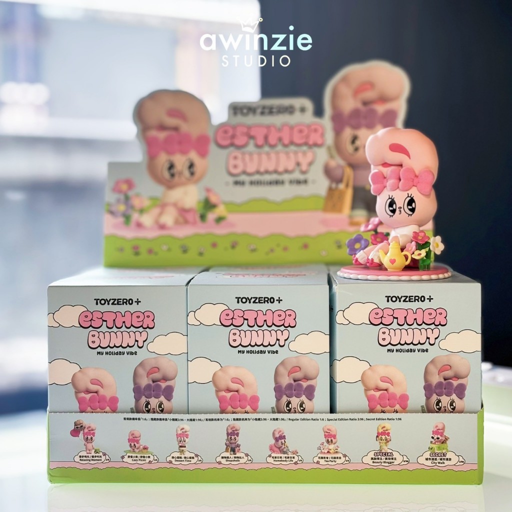 🎯พร้อมส่ง .. แบบสุ่ม 🎯Toyzero : Esther Bunny Holiday Vibe 🐰💗