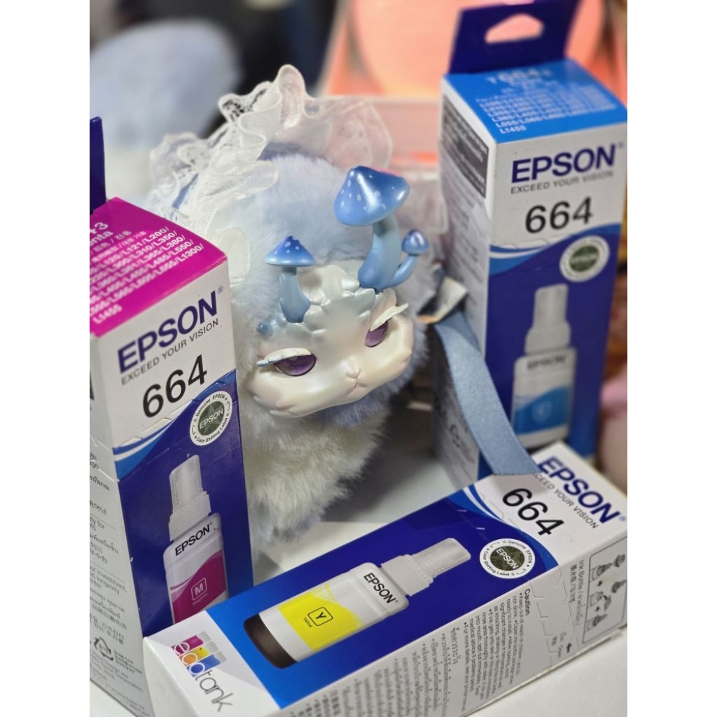 หมึกเติมสีเครื่องปริ้น Epson 664