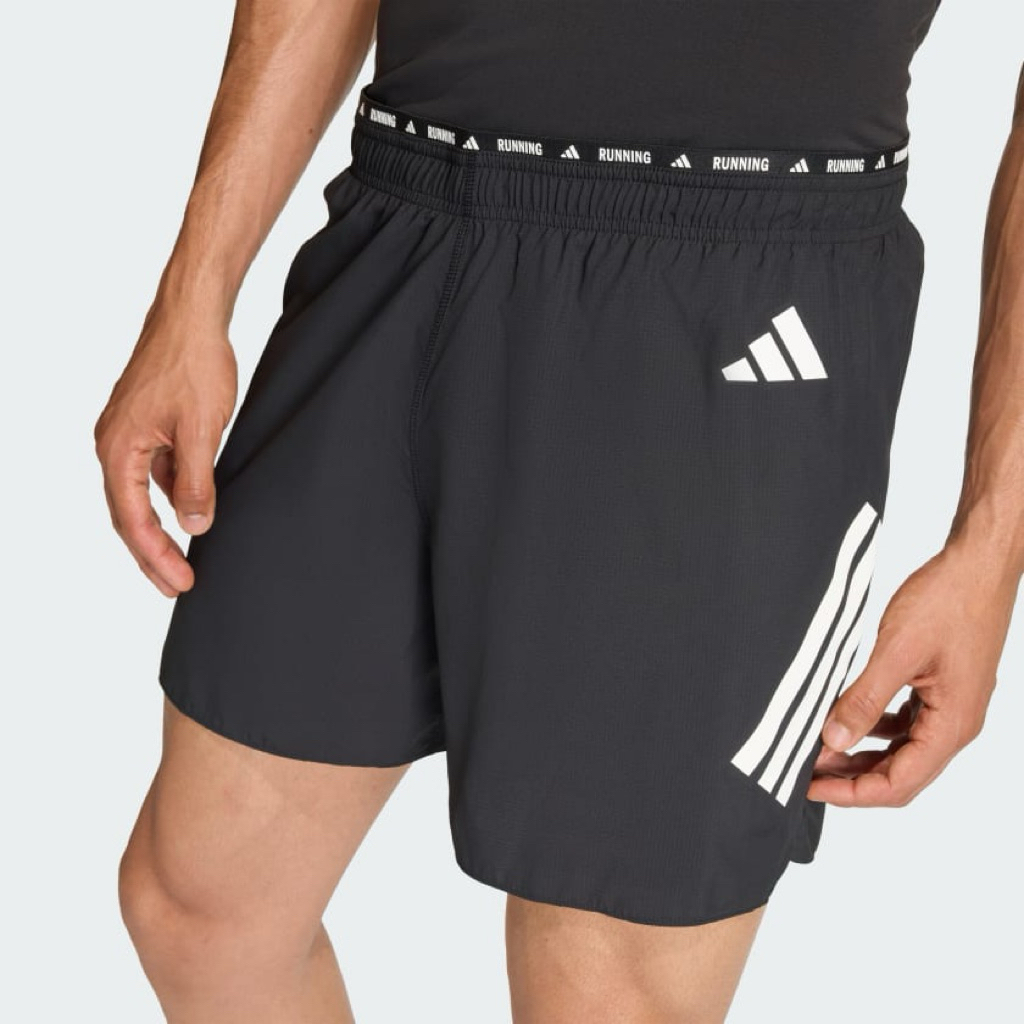 กางเกงวิ่งขาสั้นผู้ชาย Adidas ADI365 FORMOTION 5 นิ้ว สีดำ