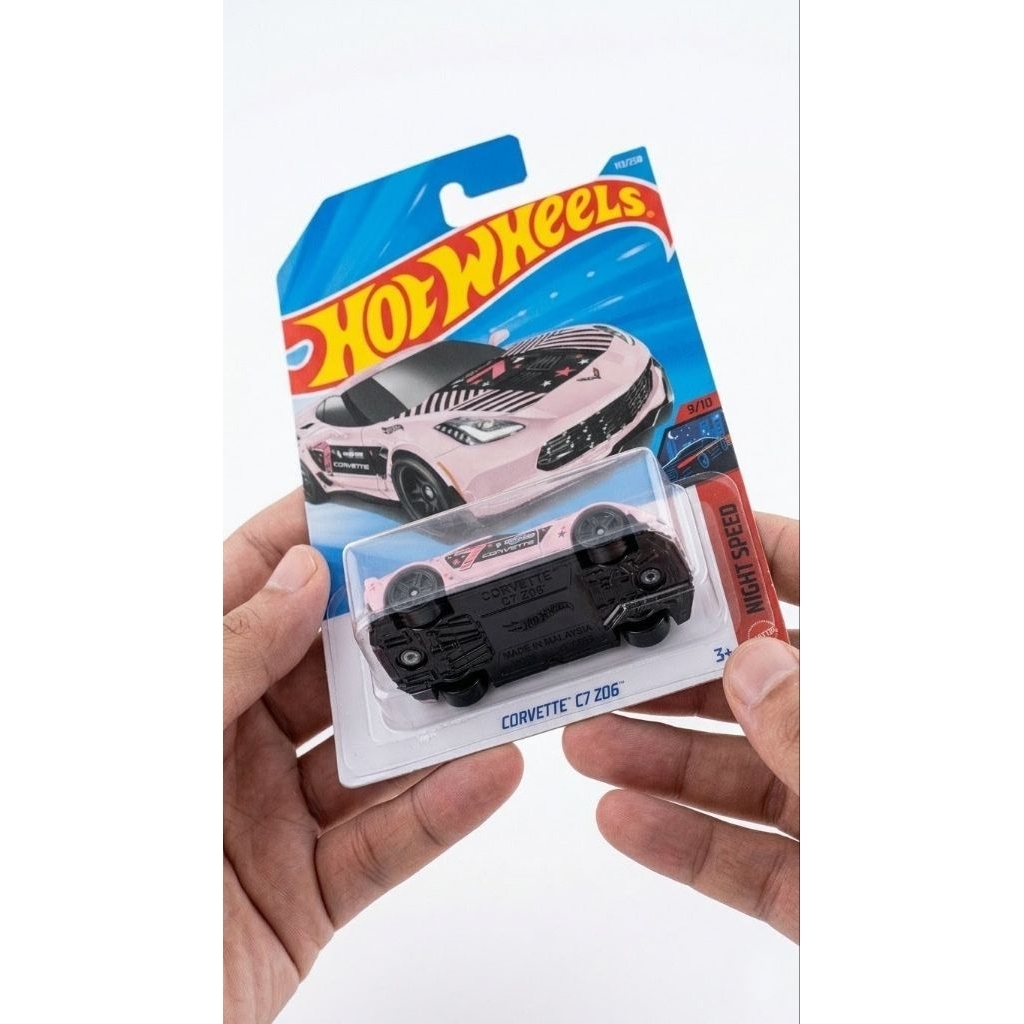 Corvette C7 Z06 แบรนด์: Hot Wheels (Mattel)  สเกล (Scale): 1:64