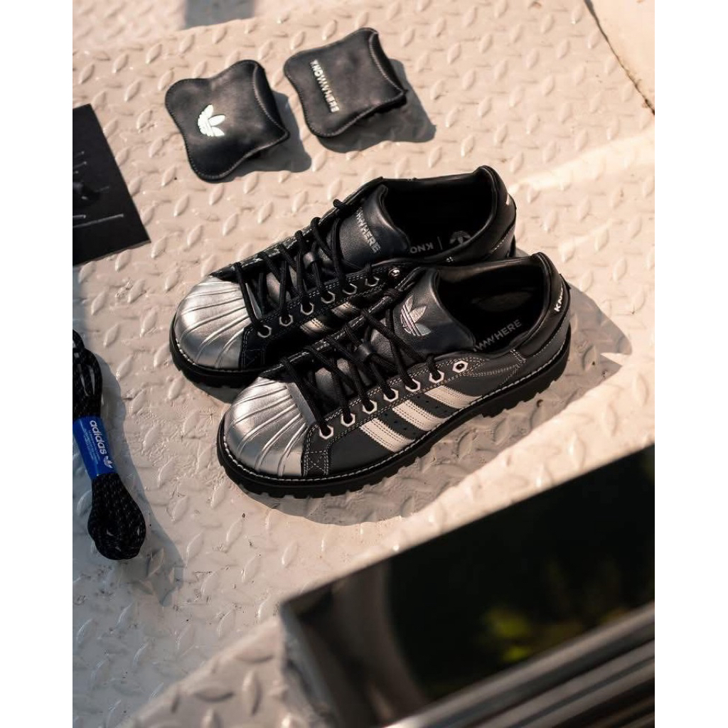 (ของแท้ 💯) • adidas x Knowwhere Studio Superstar 12UK