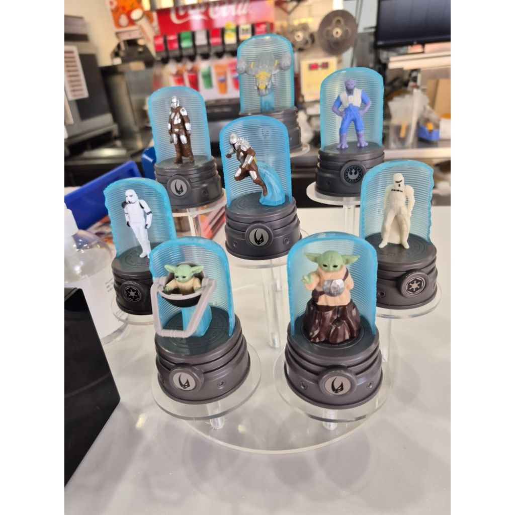 ของเล่น Starwars Mandalorian grogu Burger king x สตาร์วอร