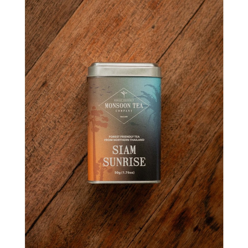 Siam Sunrise ชาดำและชาเขียวส่วนผสมอันลงตัวที่ผสานกับกลิ่นของผลไม้ Forest Tea ชาจากป่าภาคเหนือ
