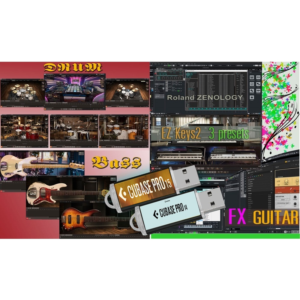 ชุดสร้างดนตรีได้หลายสไตส์ สำหรับคนอยากทำดนตรีด้วยตัวเอง ด้วย Cubase 13หรือ 14Pro พร้อมวีดีโอวิธีติดต