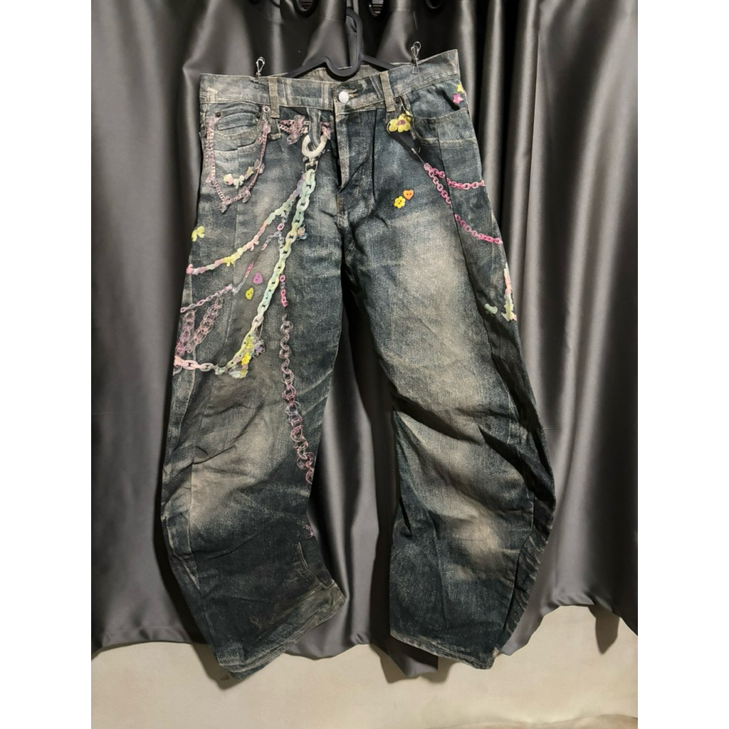 กางเกง Acne Studios Denim Baggy