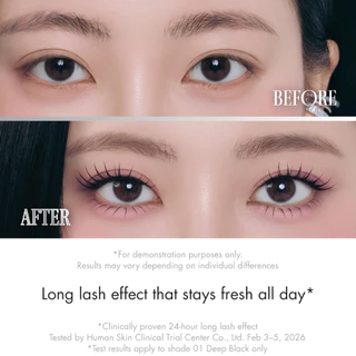 [rom&nd official] rom&nd HAN ALL FAUX LASH MASCARA 7.0g (3 colors) | Clump-Free, Long-Lasting, Curling & Volume Mascara