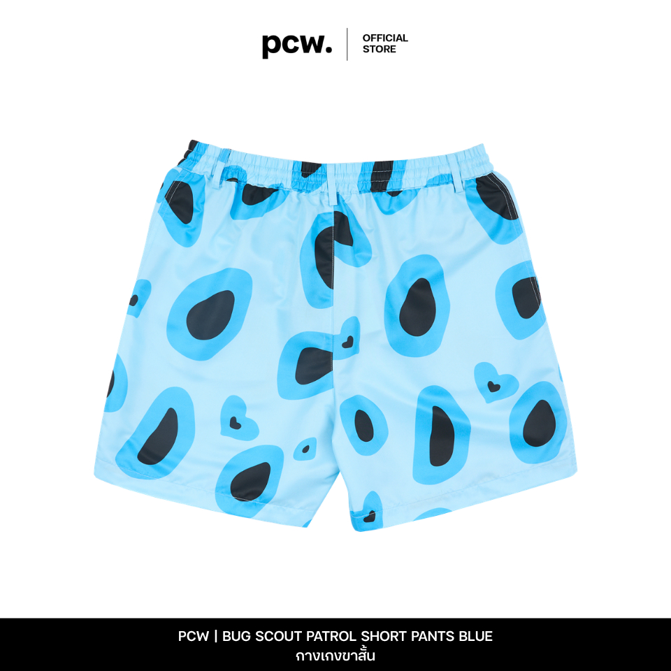 PCW | PASTEL CREATIVE WEAR |  BUG SCOUT PATROL SHORT PANTS BLUE  |  กางเกงขาสั้น