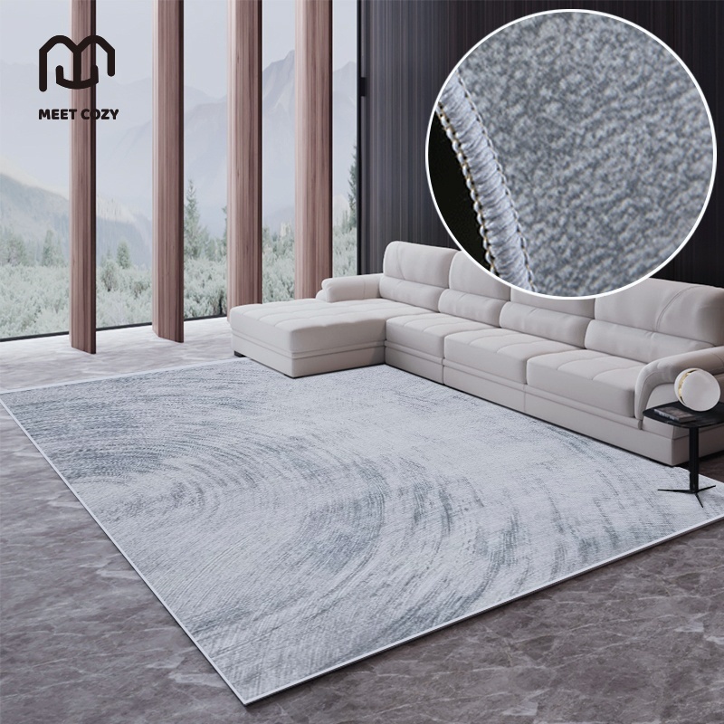MEET COZY พรมปูพื้นห้อง carpet living room พรมปูพื้น พรมห้องนอน พรมใหญ่ 200x300 #1 DA-CD