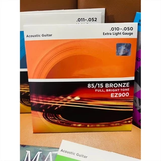 Novvia 【พร้อมส่ง】สายกีตาร์โปร่ง 100% สายกีตาร์ไฟฟ้า Guitar string เบอร์9/10/11/12 ครบชุด6เส้น จับนิ่ม เสียงใส กังวาล