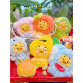 พร้อมส่ง🇹🇭 MTA. Mini UpsetDuck Wish List Duck Plush Keychain Blind Box（กด6ชิ้น=1box）