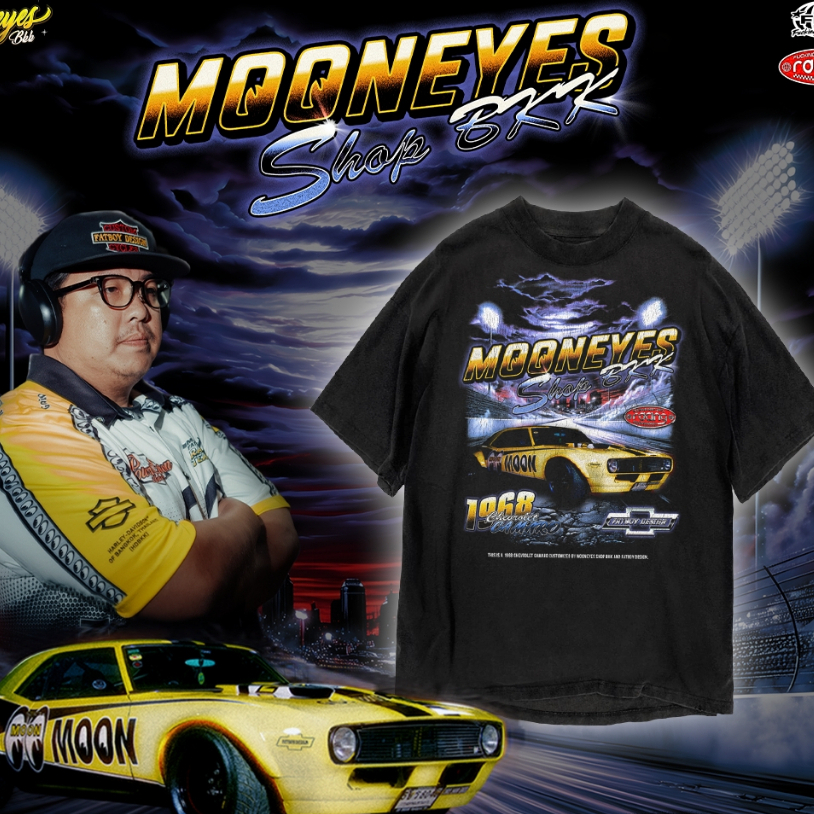 FBD. MSP MOONEYES DEADHEAT Tee