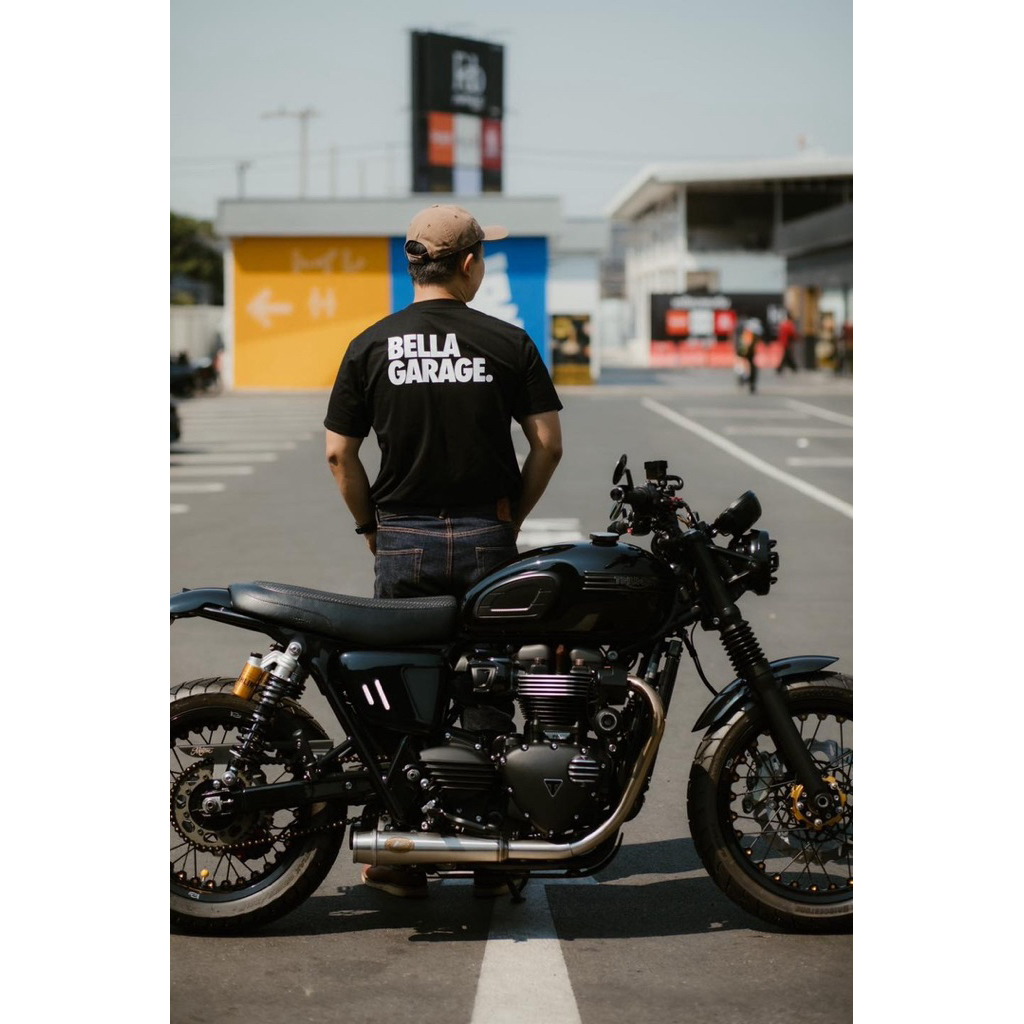 เสื้อยืด Bella Garage สีดำ v1