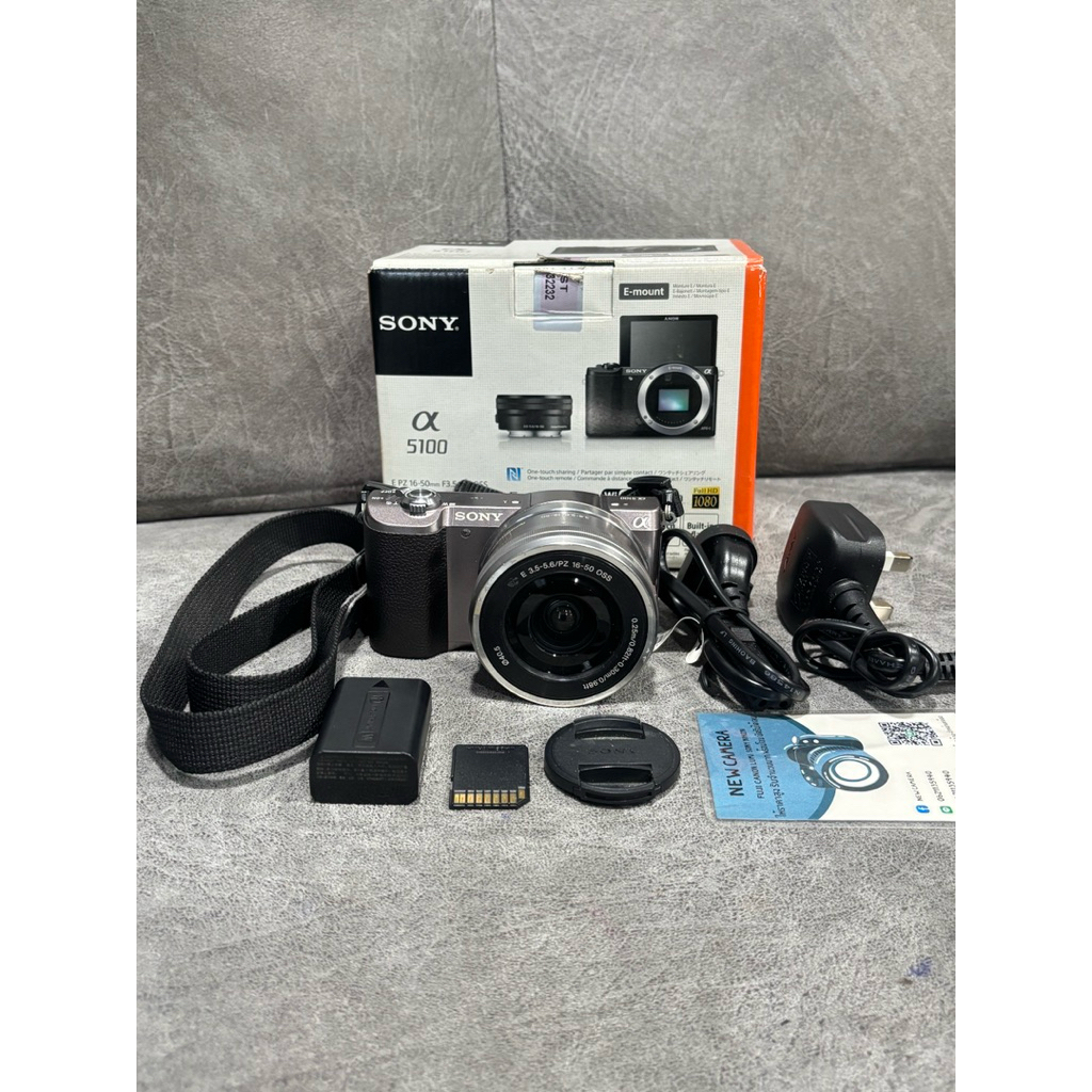 กล้องมือสอง SONY a5100 สภาพสวย พร้อมกล่อง