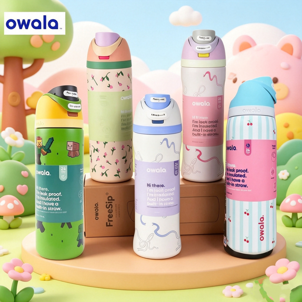 （สินค้าพร้อมส่ง）𝗢𝘄𝗮I𝗮 𝘅 𝗠𝗶𝗻𝗲.𝗰𝗿𝗮𝗳𝘁 𝗙𝗿𝗲𝗲𝘀𝗶𝗽 16Oz/𝟮𝟰𝗢𝘇/ขวด32oz คอลใหม่ มายคราฟ