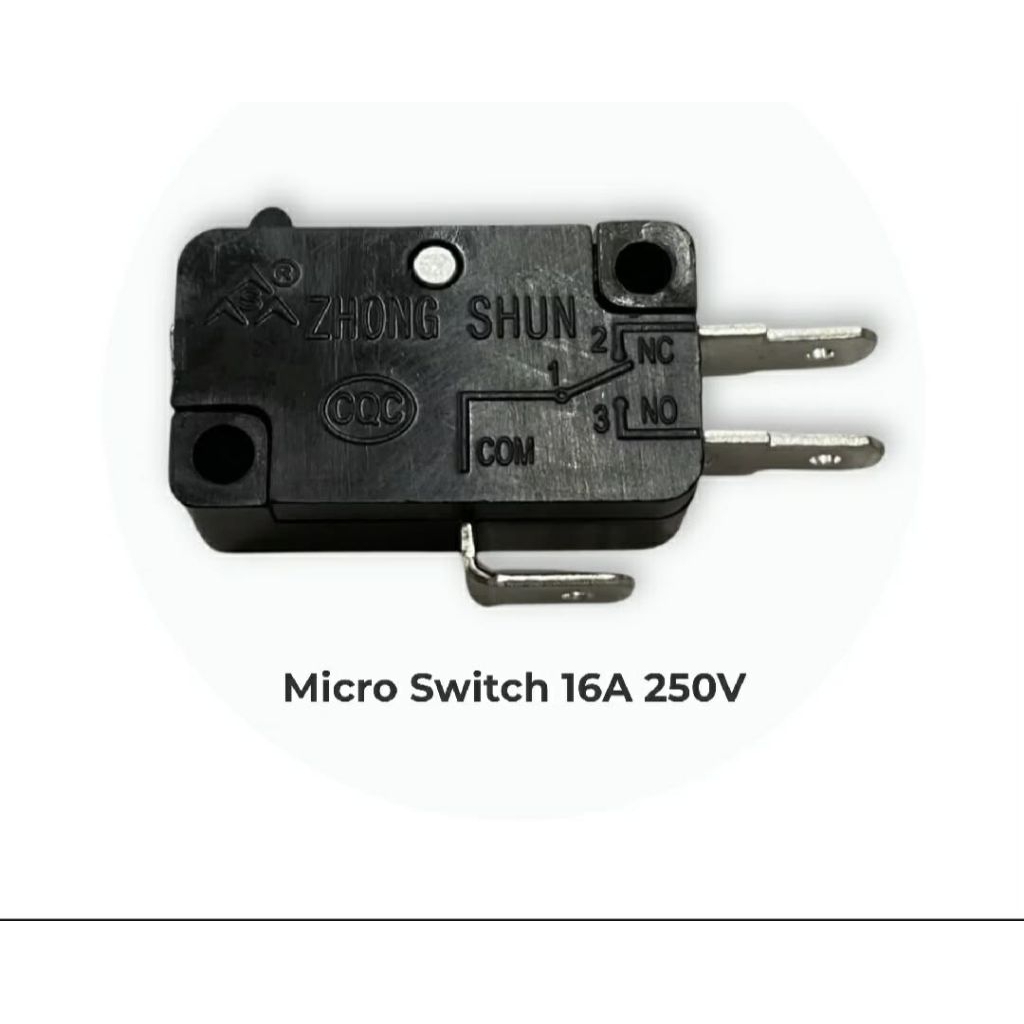 ไมโครสวิตซ์หม้อหุงข้าว 3 ขา 16A250V คุณสมบัติหลัก:16A250V