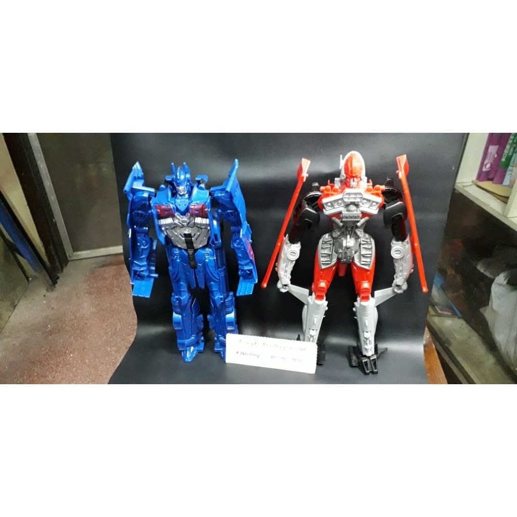 หุ่นยนต์แปลงร่าง optimus prime +shatter มือสอง