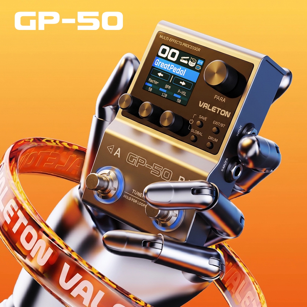 ส่งทันที! VALETON GP-50 ผู้นำเข้าตรง เมนูอังกฤษ ศูนย์ใหญ่ VALETON GP-50