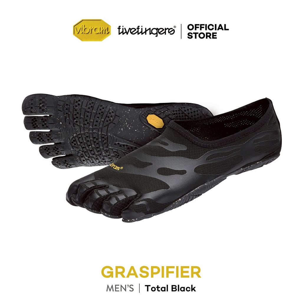Vibram FiveFingers รุ่น Graspifier รองเท้าเทรนนิ่ง รุ่นผู้ชาย สี Total Black
