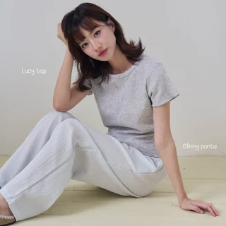 88story.th - Lucy top พร้อมส่ง เสื้อยืดเย็บระบาย (มีหลายแบบ)