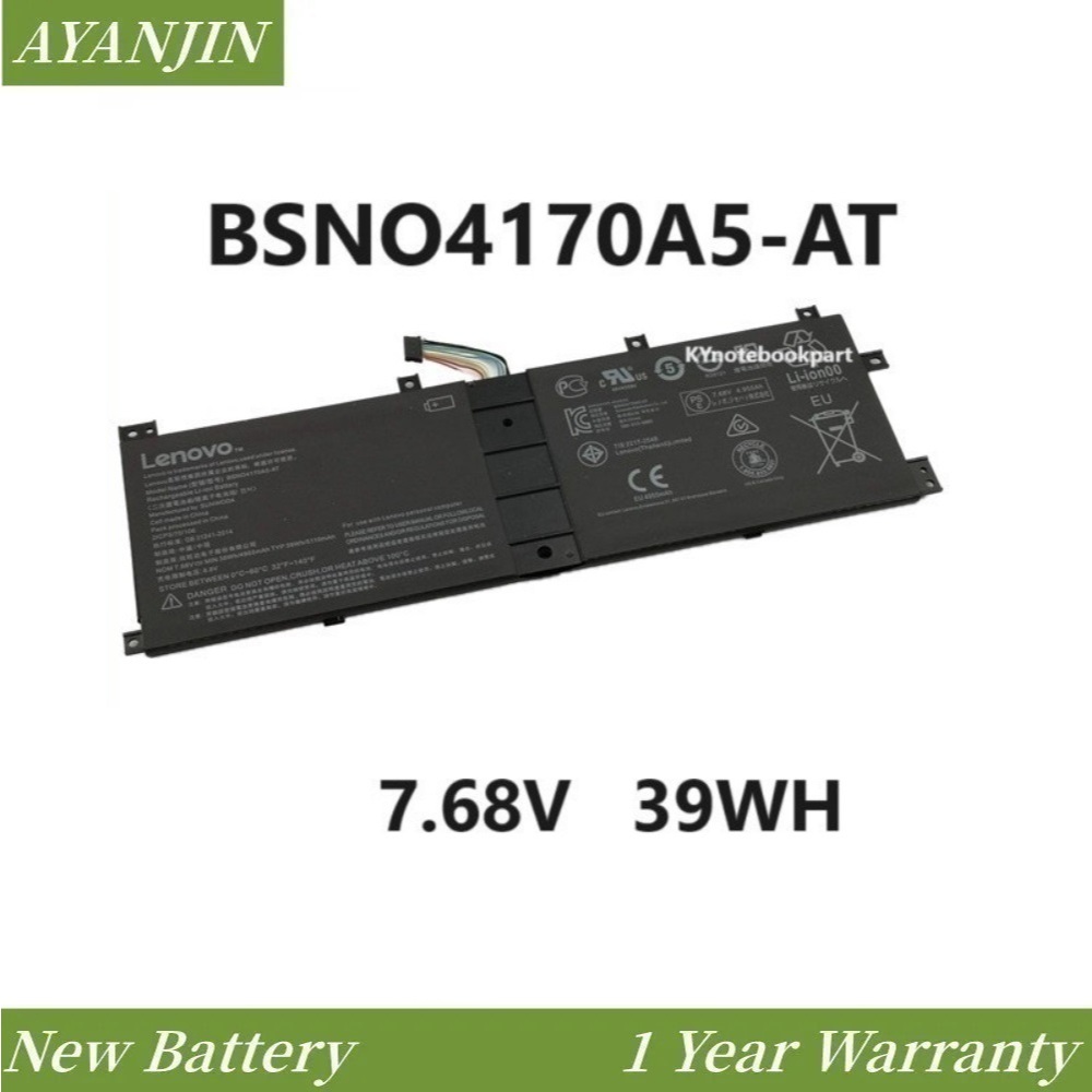BATTERY ORIGINAL LENOVO แบตเตอรี่ ของแท้ LENOVO Miix 510-12ISK 520-12IKB BSNO4170A5-AT
