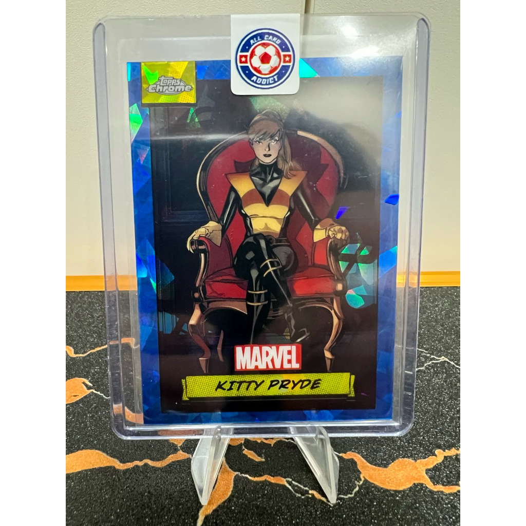💎 Topps Chrome Marvel: Kitty Pryde - Blue Sapphire Refractor / Sapphire Edition 💎