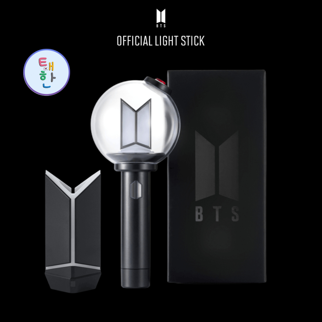 🔥ส่งด่วน ส่งทันที🔥 เวอร์ชั่นใหม่ล่าสุด [BTS] แท่งไฟ OFFICIAL LIGHT STICK VER.4 ของแท้ 💯%