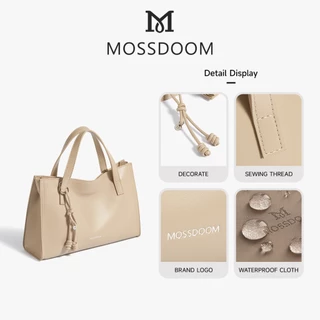 MOSSDOOM Vala Bag กระเป๋าถือสุดคลาสสิค สไตล์เรียบหรู พร้อมสายสะพายข้างปรับระดับได้