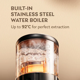 [New] GANO Portable Espresso Maker เครื่องชงกาแฟแบบพกพา แรงดัน 20 บาร์ หม้อต้มในตัว ใช้ได้ทั้งกาแฟบดและกาแฟแคปซูล