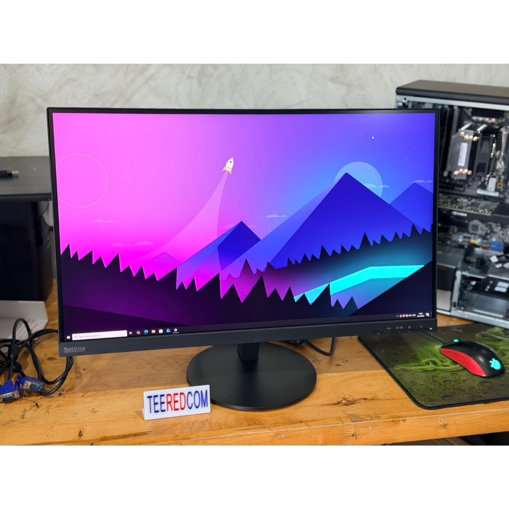 จอคอม 2K Lenovo ThinkVision S27q-10  27 นิ้ว ความละเอียดสูง QHD (2K) 75HZ มือสอง