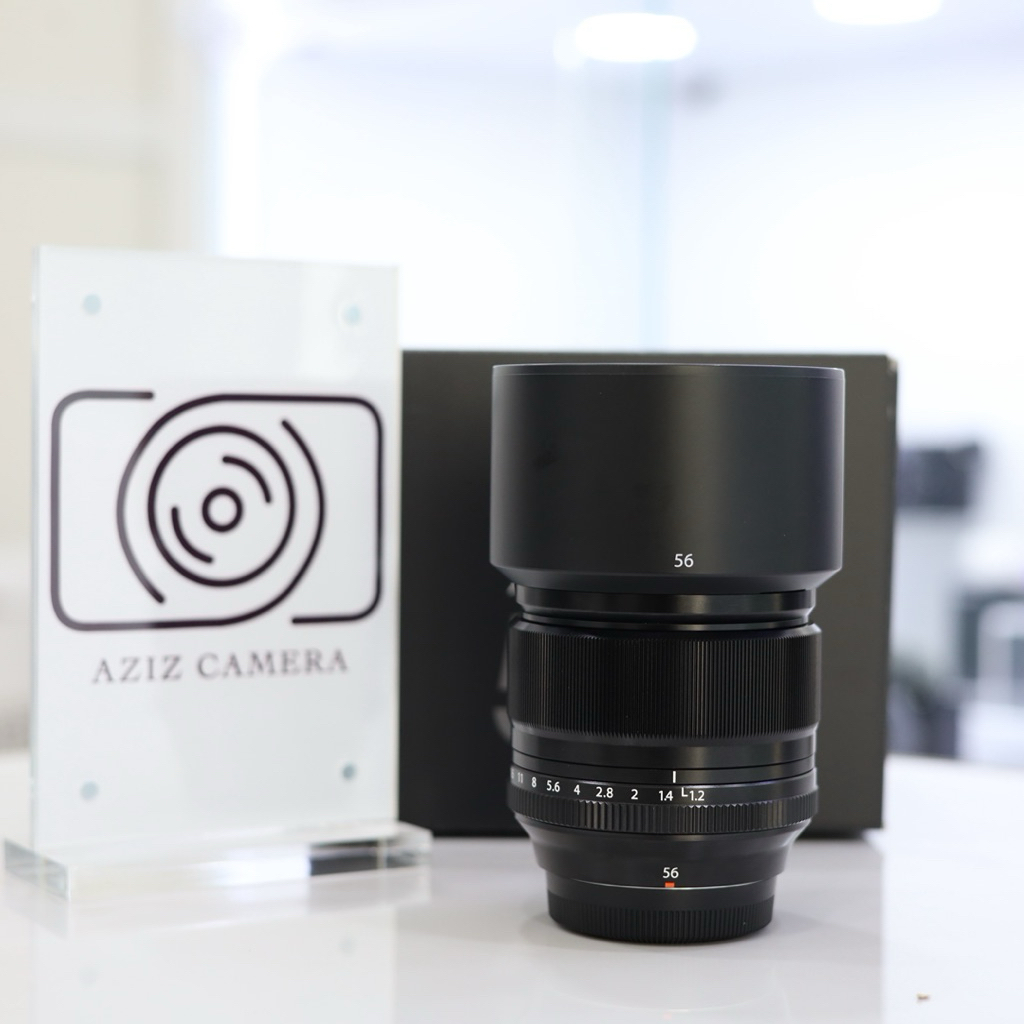 เลนส์ Fuji 56 f1.2 R สภาพใหม่ มีกล่องครบ เลนส์ถ่ายหน้าชัดหลังเบลอ

