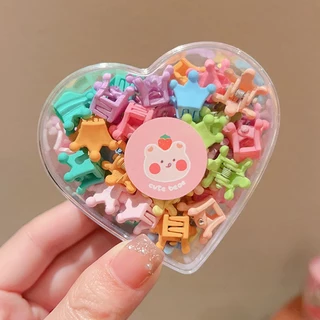 กิ๊บติดผมเด็ก กิ๊บหนีบผม y2k พร้อมกล่อง30ชิ้น กิ๊บจิ๋ว น่ารักสดใส พร้อมส่ง
