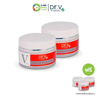 Dr.V BY VIBHAVADI ด็อกเตอร์ วี บาย วิภาวดี แอดวานซ์ รีแพร์ ครีม ขนาด 30 กรัม (เซต 5 กรปุก) #202407