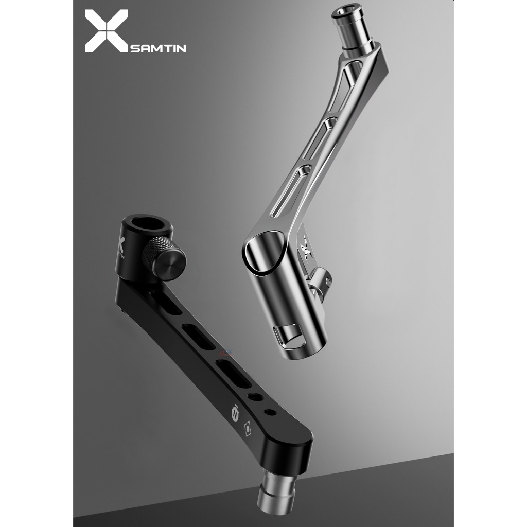 แขนจับชามเหยื่ออเนกประสงค์ X SAMTIN แบบยาวพิเศษอเนกประสงค์ (สีดำ) ดีไซน์แบบต่อขยาย ปรับเปลี่ยนสะดวก ไม่สั่นคลอน