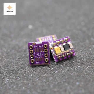 Ultra-Low ESR Multi-Stage Decoupling บอร์ดอัปเกรดระบบไฟ สำหรับ Dual Op-amp