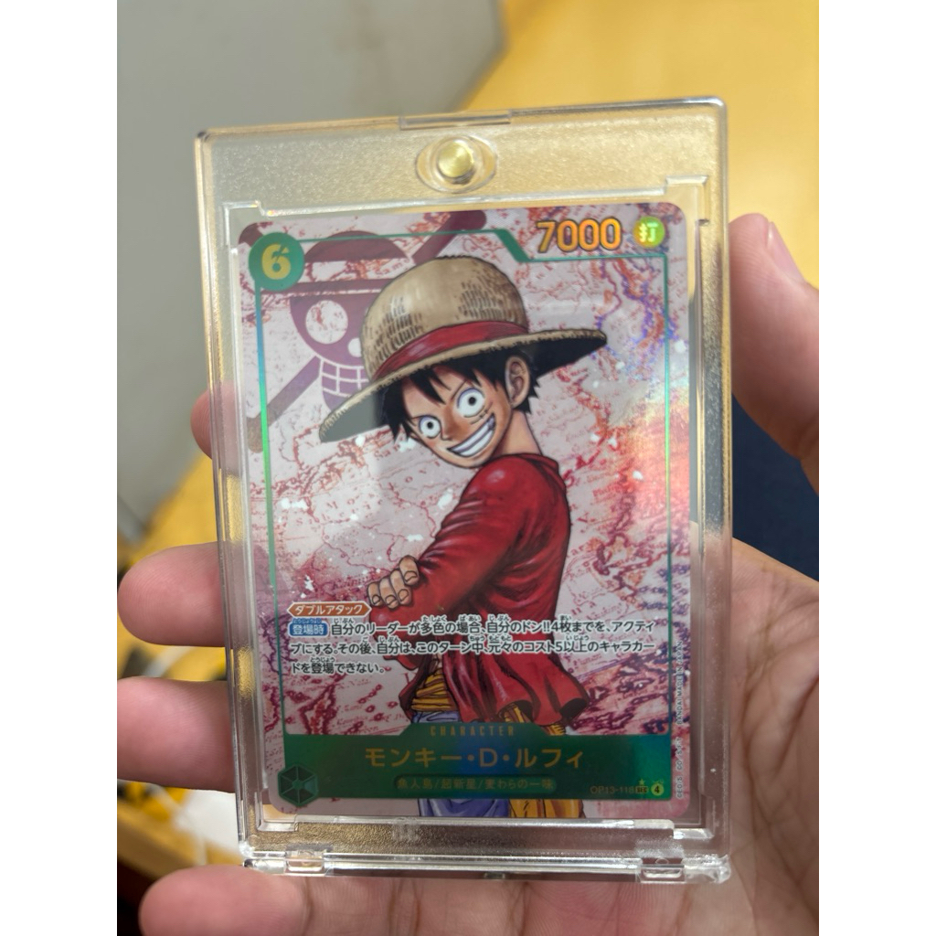 one piece card game op13-118 SEC⭐️Monkey D Lufffy