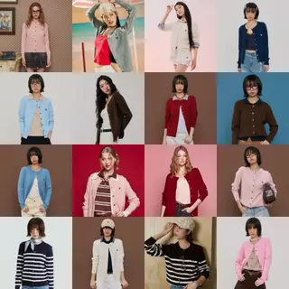 (Pre เทาเข้ม,เหลือง S-L15-20วัน) Bemingtop643(S-XL) - BMG Knit Cardigan (โพส2)