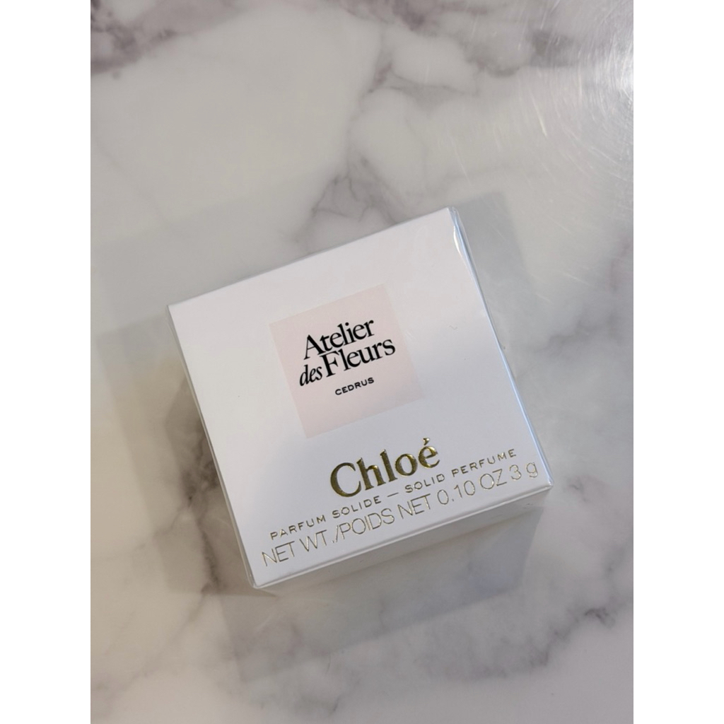 ใหม่ Chloé Atelier des Fleurs กลิ่น Cedrus 3g Solid Perfume💯