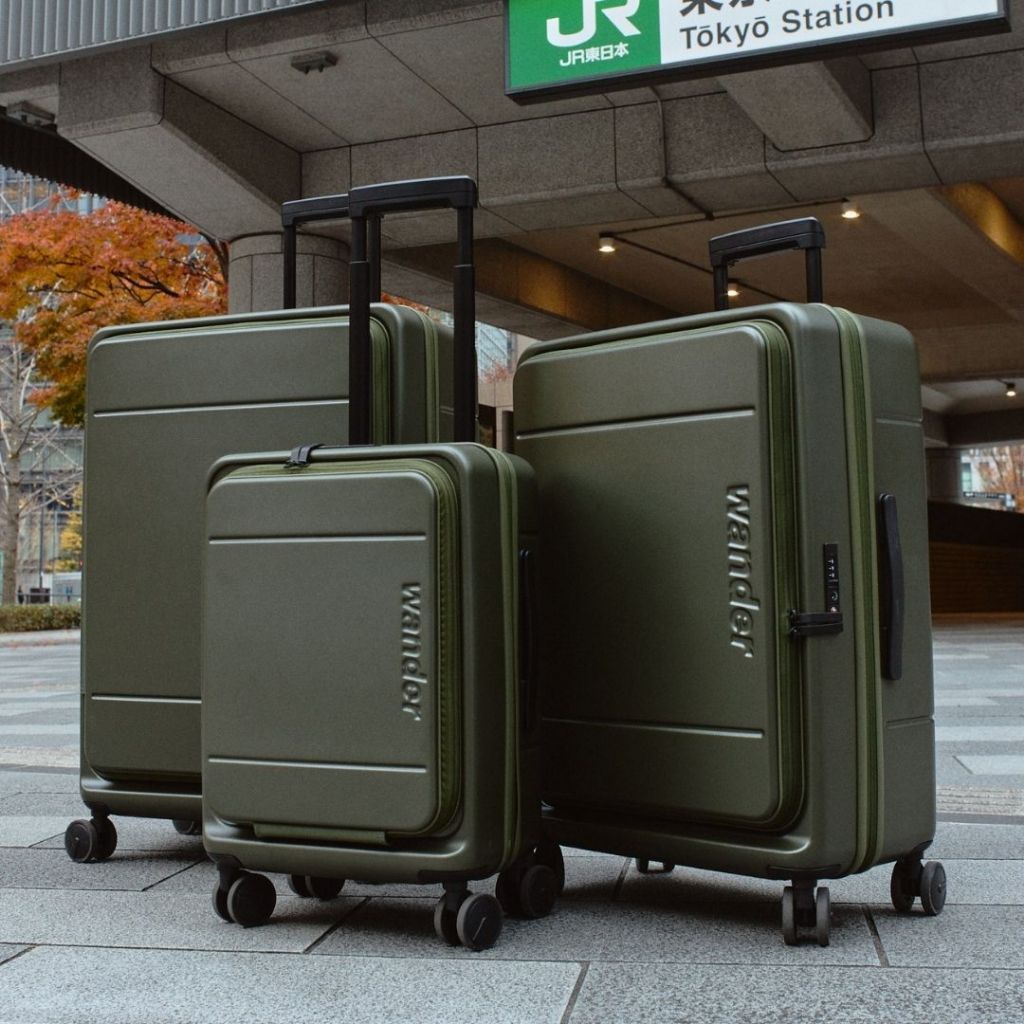 กระเป๋าเดินทาง Wander แบบเปิดหน้า ล้อลื่นที่สุด 25 / 28 นิ้ว | Wander Open Front Luggage 25/28 inch