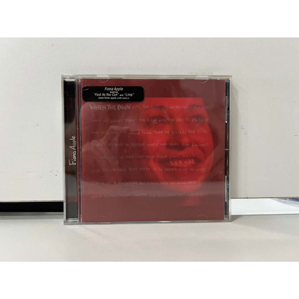 1 CD MUSIC ซีดีเพลงสากล FIONA  APPLE WHEN THE PAWN (C3F61)