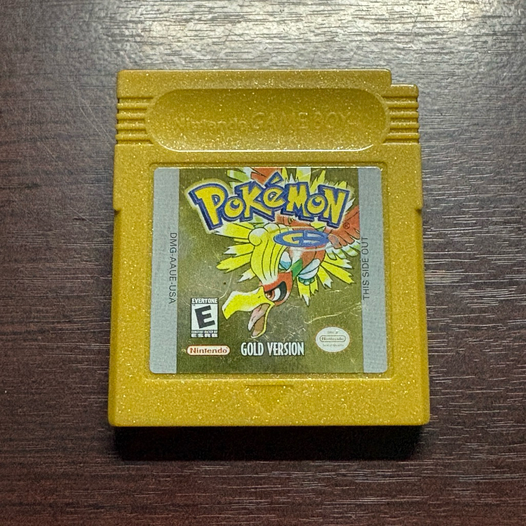ตลับแท้ Pokemon Gold (US) GBC
