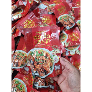 ผัดเผ็ดปลาดุกสมุนไพร(ไร้ก้าง)💥(6 ซอง)"ผัดพริกขิง"💥บองนัว แม่ส่าห์ ซองละ85g.อร่อยฉ่ำๆ ต้นตำรับโบราณ อร่อยกลมกล่อม