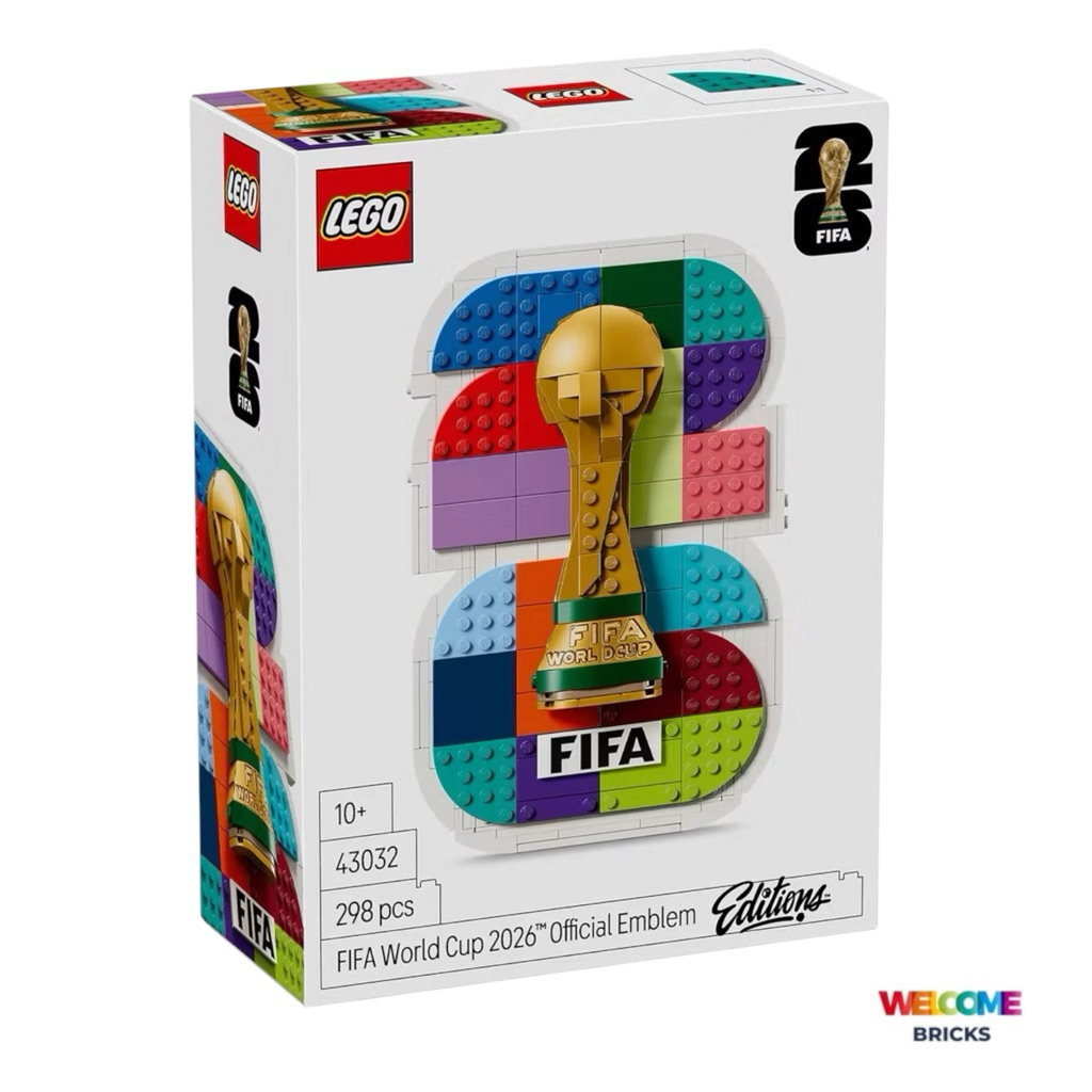 Lego Edition 43032 FIFA World Cup 2026™ Official Emblem สินค้าใหม่ ของแท้ 100%
