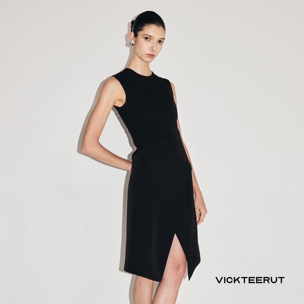VICKTEERUT Re-Edition Sleeveless Dress เดรสแขนกุด