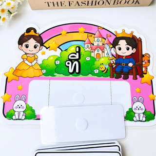ป้ายวันที่ติดกระดาน (มีทั้งภาษาไทย-อังกฤษ)
