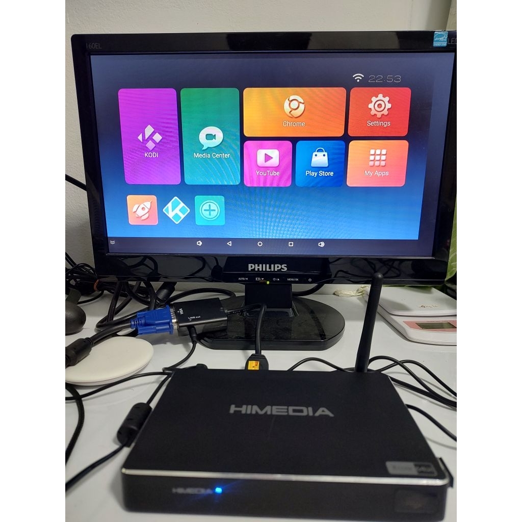 Himedia H8 กล่อง Tv Android มือสอง อ่านรายละเอียด