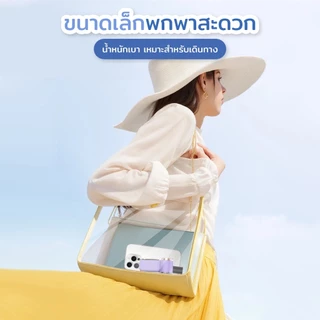 พัดลมมือถือขนาดเล็กความเร็วสูง: พกพาสะดวก ตัวเรือนโปร่งใส มีไฟในตัว แบตเตอรี่ใช้งานได้นาน